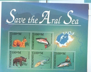 ENDANGERED FAUNA OF ARAL SEA - TURKMENISTAN 1996 - Picture 1 of 1