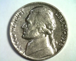 1958 JEFFERSON NICKEL UNCIRCULATED UNC. NICE ORIGINAL COIN BOBS COINS 99c SHIP - Picture 1 of 2