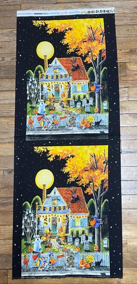 RK ~ 100% Algodón ~ Truco o trato AUND-21789-182 ~ por panel de 18" Foto 1 de 1