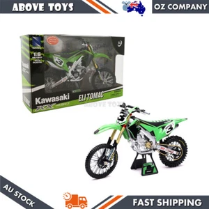 New Ray 1:6 Scale Eli Tomac Kawasaki Racing 2019 Diecast Motorbike Model Toy - Picture 1 of 4