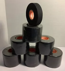 Stubby’s Black Cloth Tape. 3 Pc. 1” X 75’ Foot Rolls. Strong Durable Cloth Tape. - Picture 1 of 10