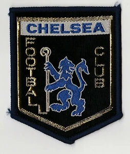 Original Vintage 1970s Football Sew On Patch Chelsea Cloth Badge Unused - Picture 1 of 1