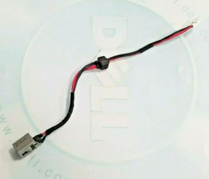 Conector y cable de alimentación de CC para computadora portátil Toshiba C55T-B5349 DC30100QU00 - genuino - Imagen 1 de 4