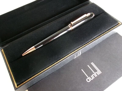 Caneta esferográfica Dunhill Sidecar preta GT - Imagem 1 de 4