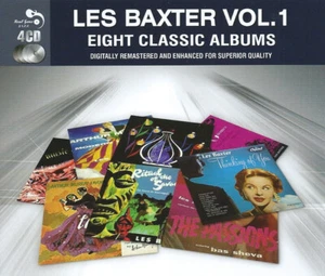 Les Baxter: Eight Classic Albums Vol. 1 4-Disc Set MUSIC AUDIO CD latin pop jazz - Imagen 1 de 1