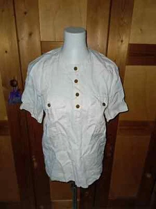 ESCADA Hemd Bluse Tunika leinen Seide gr. 36 S - Bild 1 von 3