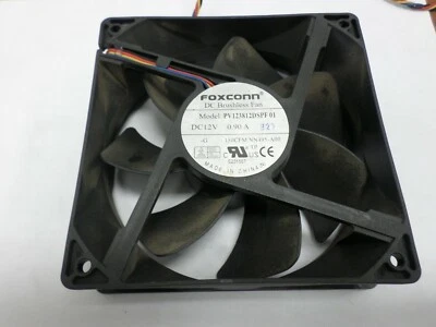  Foxconn PV123812DSPF01 120mm x 38mm Fan 12V 0.90A  - Image 1 of 4