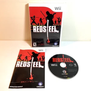 RED STEEL (2006) Nintendo Wii Game Shooter - Complete CIB *TESTED* - Picture 1 of 11