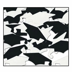 GRADUATION CAP TABLE CONFETTI GRADUATION PARTY DECORATION - 28G - Picture 1 of 1