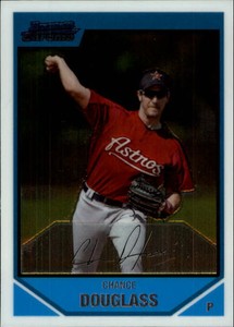 2007 Bowman Chrome Prospects Houston Astros Baseball Card #BC180 Chance Douglass