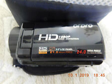 ordro hd camcorder full hd 1080 24 megapiels 16x zoom & case