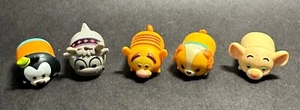 Disney Tsum Tsum Minifigures Impilabili Set di 5 Giocattoli da Collezione - Foto 1 di 7