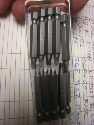 10 yes 10 bitsMaster Mechanic 696663 #2 Square Recess Screwdriver Bit, 2" Length - Image 1 of 4