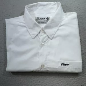 Dixxon Shirt Men 2X Big XB White Button Pocket Bamboo Blend Signature Casual - Picture 1 of 22