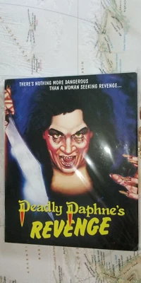 Deadly Daphne's Revenge Blu-Ray HORROR Vinegar Synd. OOP Slipcover NEW Free Ship - Image 1 of 4