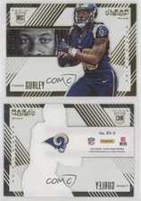2015 Panini Clear Vision Gold /10 Todd Gurley II #RV-5 Rookie RC