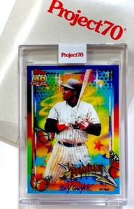 2021 Topps PROJECT 70 - #92 - 1991 TONY GWYNN by RISK