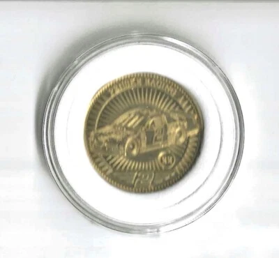 1998 Pinnacle Mint BRASS ARTIST PROOF (1 OF 500) #22 Rusty Wallace's Car SCARCE! - Image 1 of 3