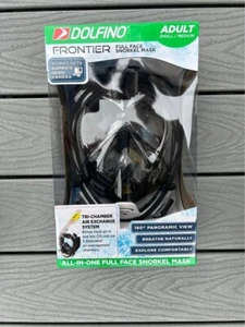 DOLFINO FRONTIER FULL FACE SNORKEL MASK S/M