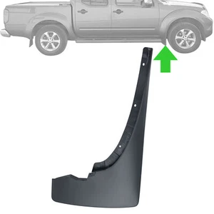 OE Front Right Mudflap for Nissan Navara D40 (2004-15) splash guard pickup RH - Picture 1 of 9
