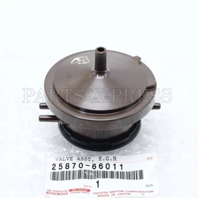GENUINE OEM TOYOTA LAND CRUISER EGR VACUUM MODULATOR VALVE ASSY 2587066011 - 1pc - Image 1 of 4