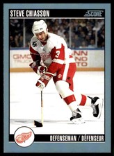 1992-93 Score Canadian Steve Chiasson #185