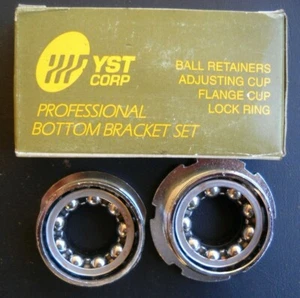**NUEVO JUEGO DE PEDALIER COMPLETO PROFESIONAL YST STOCK ANTIGUO HILO INGLÉS ** - Imagen 1 de 3
