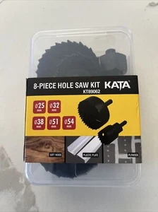 KATA 8-Piece Hole Saw Kit BRAND NEW AND FACTORY SEALED!!! GREAT PRICE!!! - Picture 1 of 3