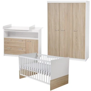 Roba Zimmerset Gabriella Babybett 70x140cm Wickelkommode Schrank 3-türig TOP - Bild 1 von 12