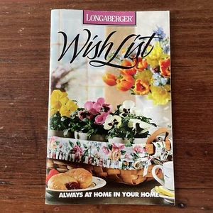 LONGABERGER Korb Wunschliste Frühjahr Sommer 1995 - Bild 1 von 3