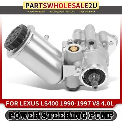Bomba de dirección asistida sin depósito sin polea para Lexus LS400 1990 1991-1997 4,0 L Foto 1 de 4
