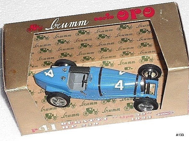 MODELLINO BRUMM N° 41 ANNI 70 BUGATTI TIPO 59 1933  - Immagine 1 di 1