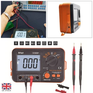 Digital Insulation Resistance Tester Megger Meter 1000V 0.1~ 2000M?? VC60B New - Picture 1 of 20