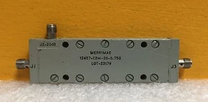 Merrimac 12457-C2M-20-0,75G 500 bis 1000 MHz 20 dB SMA Koaxial-Richtkoppler - Bild 1 von 4
