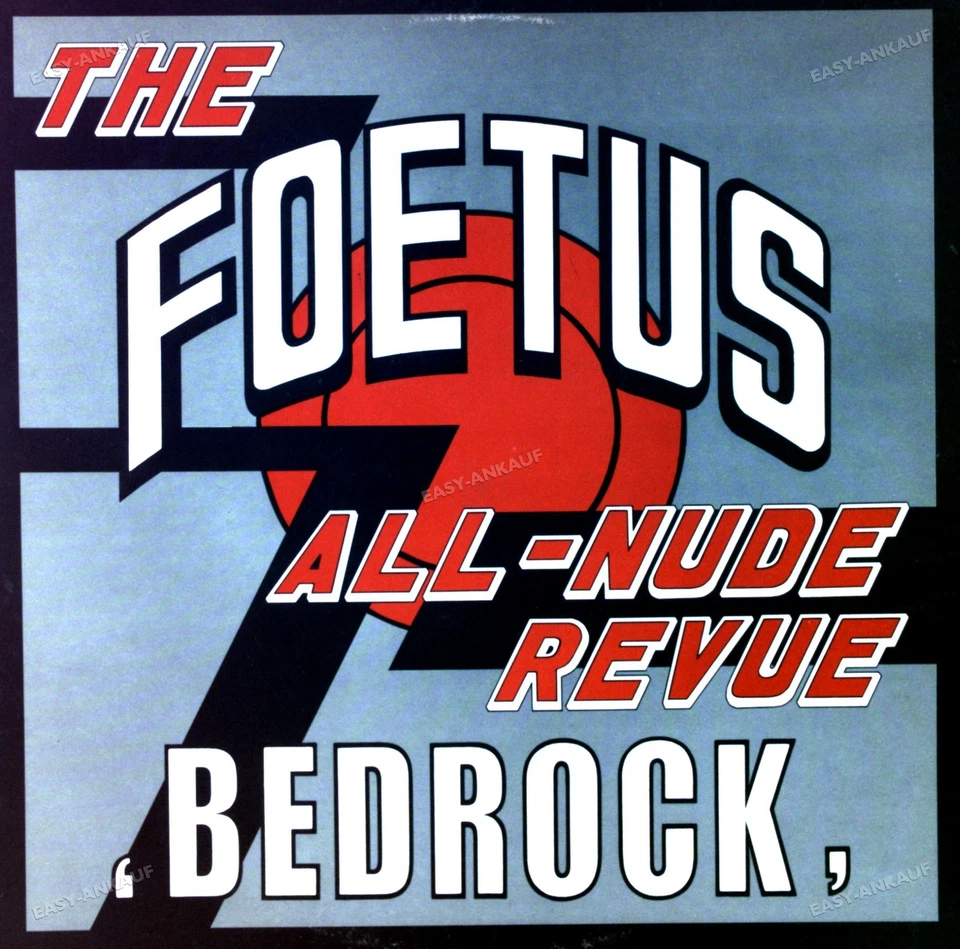 The Foetus All Nude Revue - Bedrock Maxi (VG/VG) . - Image 1 of 1