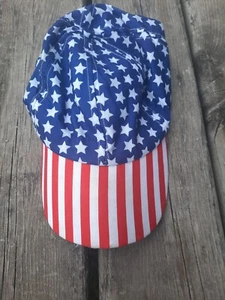 USA Flag Adjustable Adult Baseball Cap Hat - Picture 1 of 2