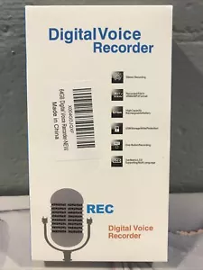 128GB Digital Voice Recorder - (4800 Hours) ZIPCIDE Digital Voice Activated R... - Picture 1 of 4