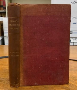 1888 Historia Philosophiae Graecae - H. Ritter & L. Preller - Owned by H.R. Hall - Picture 1 of 17