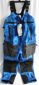 Frogg Toggs Size L Pilot Pro Bib Realtree Fishing Dark Blue/Charcoal Rain Gear - Picture 1 of 7