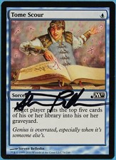 Tome Scour Magic 2011 / M11 NM Blue Common Artist Signed CARD (s1973) ABUGames