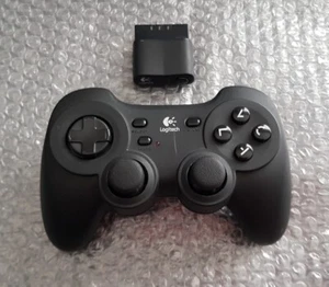 Logitech Wireless Controller Sony Playstation 2 PS2 Kabellos + Dongle Empfänger - Bild 1 von 6