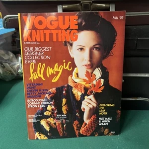 Vintage Vogue Knitting International Magazine - Herbst 1993 - Bild 1 von 4