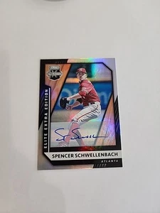 Spencer Schwellenbach 2021 Panini Elite Extra Edition Foil On Card Auto #59 ZF - Bild 1 von 2