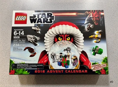 LEGO Star Wars Calendario de Adviento 2012 (9509), Juego Retirado, Nuevo pero algunos daños en la caja Foto 1 de 4