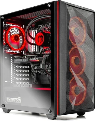 Custom Build ARGB Gaming Desktop Computer i7 PC 64GB RAM 1TB SSD NVIDIA GTX W11 - Image 1 of 4