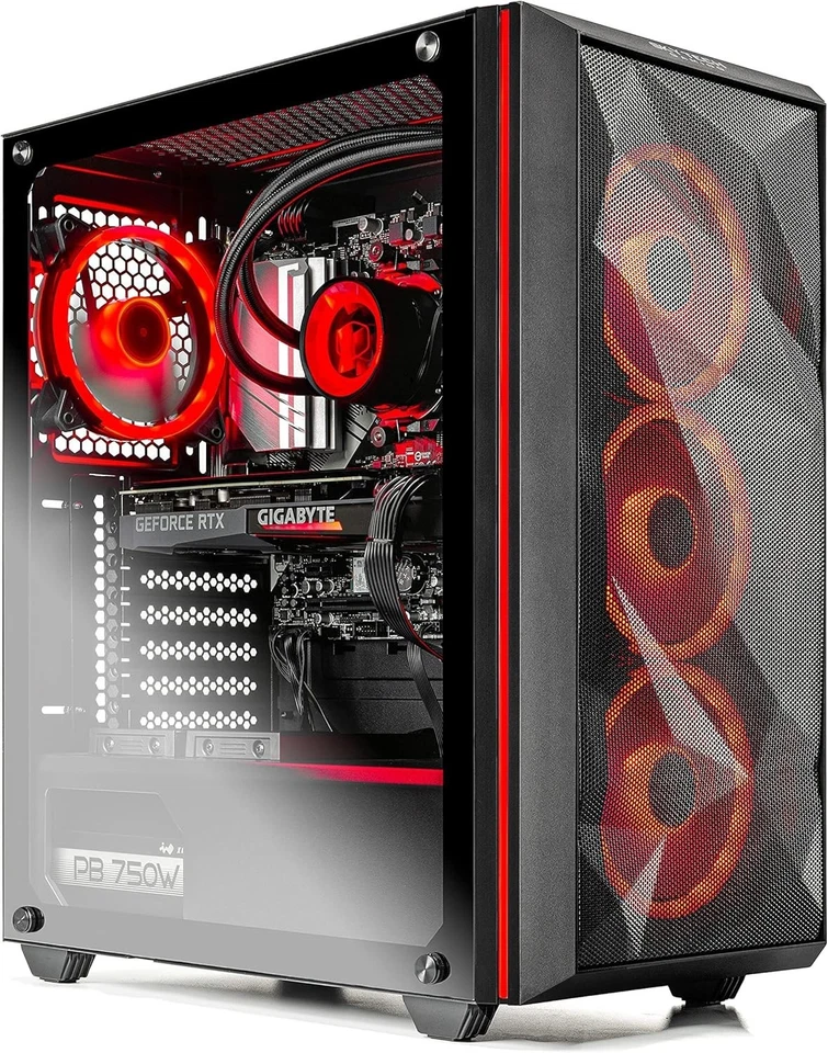 Custom Build ARGB Gaming Desktop Computer i7 PC 64GB RAM 1TB SSD NVIDIA GTX W11 - Image 1 of 4