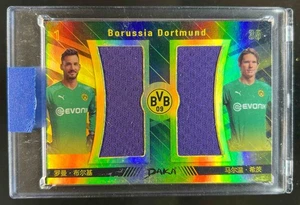 2019-20 Daka Borussia Dortmund Roman Burki Marwin Hitz Dual Jersey #8/20 - Picture 1 of 2