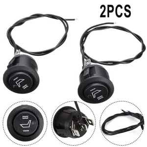 12V For All Cars Seats Switch Heater Switch Hi/Low Off Control Plastic & Metal - Picture 1 of 12