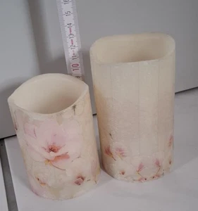 2er Set Kerzen LED Kirschblüten - Bild 1 von 1