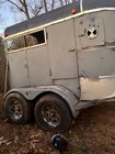 2 Horse Bumper Pull Horse Trailer With Divider
